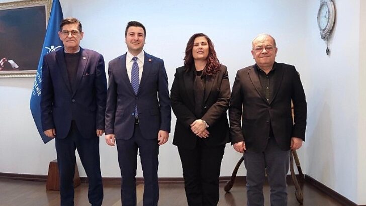 Başkan Çerçioglu’na Parti Meclisi Üyesi Esen’den Ziyaret