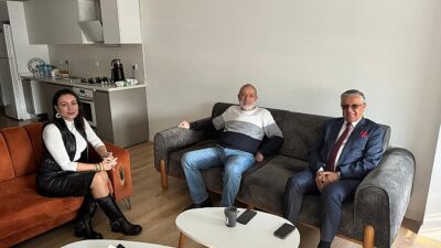Başkan Topaloğlu’ndan gazetecilere tebrik ziyareti