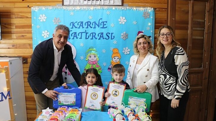 Büyükşehir Çocuk Eğitim Merkezleri’nde Karne Heyecanı