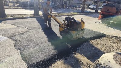 Çamyuva’da yol çalışması