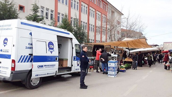 Canik’te 3673 Noktada Kontrol