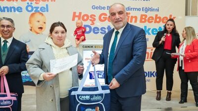 Canik’te Anne Adaylarına Bebek Takviye Paketi