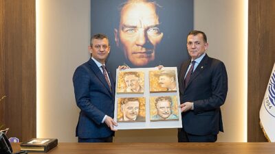 CHP Genel Başkanı Özgür Özel, Başkan Abdullah Özyiğit’i ziyaret etti