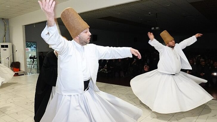 Çumra’da Miraç Kandili nedeniyle düzenlenen SemâMukâbelesi, geniş iştirakle gerçekleştirildi.