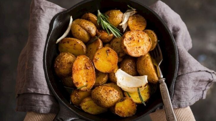 Fırında Bebek Patates