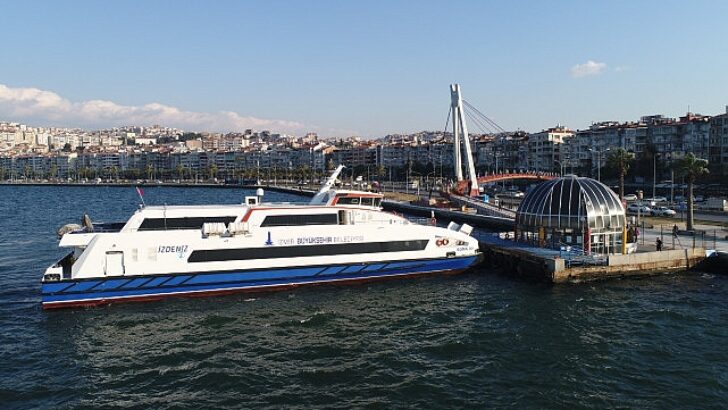 Göztepe ve Karantina iskeleleri tekrar devrede
