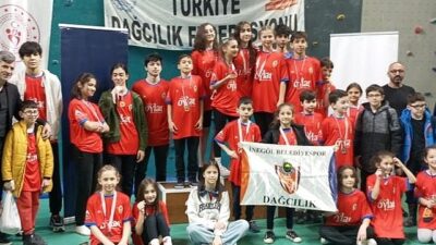 İnegöllü Dağcılık Branşı Gruplarından 40 Madalya