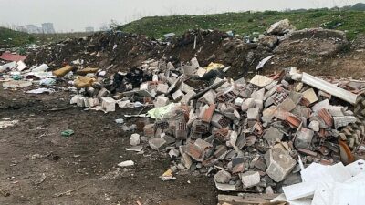 Kaçak hafriyat dökenlere 2 milyon lira ceza kesildi