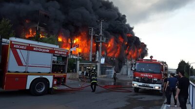 Kocaeli İtfaiyesi’nden 11 bin 980 olaya müdahale