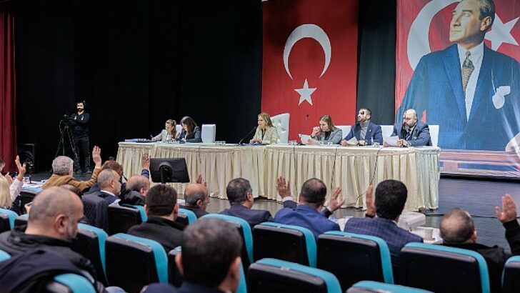 Konak’ta yılın birinci meclis toplantısı yapıldı