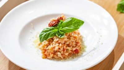Kurutulmuş Domatesli Risotto