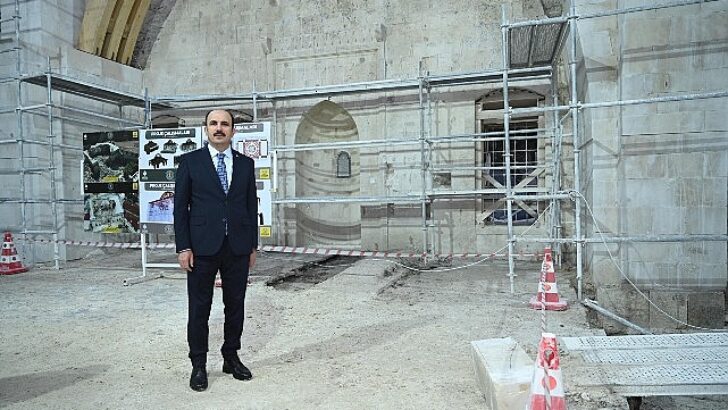 Lider Altay: “Hatay Habib-i Neccar Camii’nin Tekrar İmal Edilen Ahşap Kubbesi Yerine Yerleştirildi”