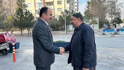 Lider Altay Rauf Denktaş Caddesi’ndeki Esnafları Ziyaret Etti