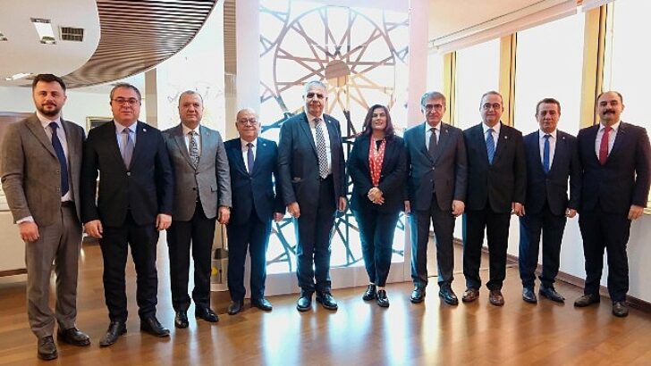 Lider Çerçioğlu’na CHP İktisat Ekibi’nden Ziyaret