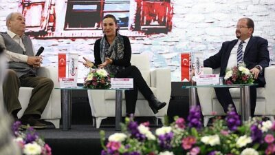 Lider Ceritoğlu Sengel turizm fuarında Meryem Ana Konutu sürecini anlattı