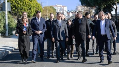 Lider Tugay, Buca’da asfalt çalışmalarını inceledi yeni alanlar için talimat verdi