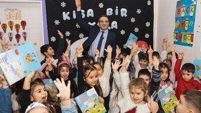 Lider Yiğit miniklerin sevincine ortak oldu