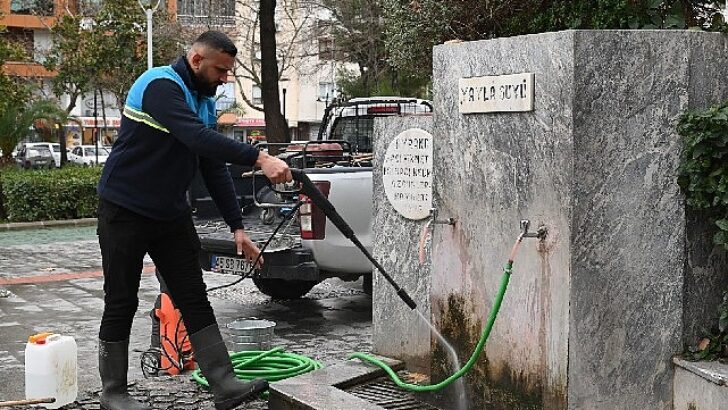 Manisa’nın Can Damarları Temizleniyor, Hayrat Çeşmelerine Hayat Veriliyor
