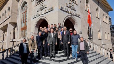 MHP Yöneticilerinden Belediye Başkanı Arı’ya Ziyaret