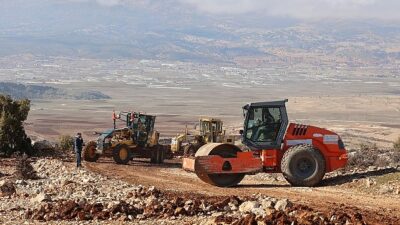 Müren yayla yolunda stabilize çalışmaları başladı