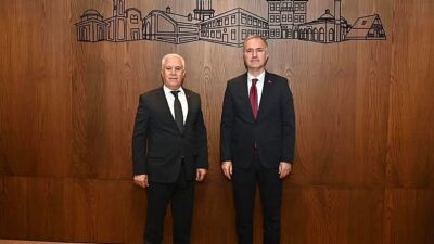 Mustafa Bozbey’den Lider Taban’a Ziyaret
