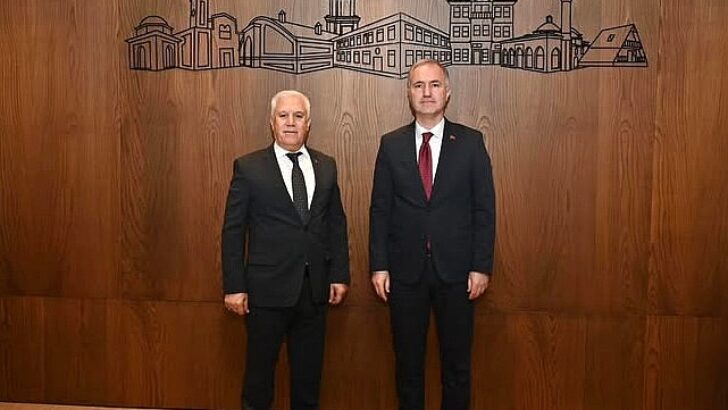 Mustafa Bozbey’den Lider Taban’a Ziyaret