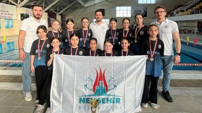 Nevşehir Belediyesi Sutopu Grubu Türkiye 3.sü Oldu