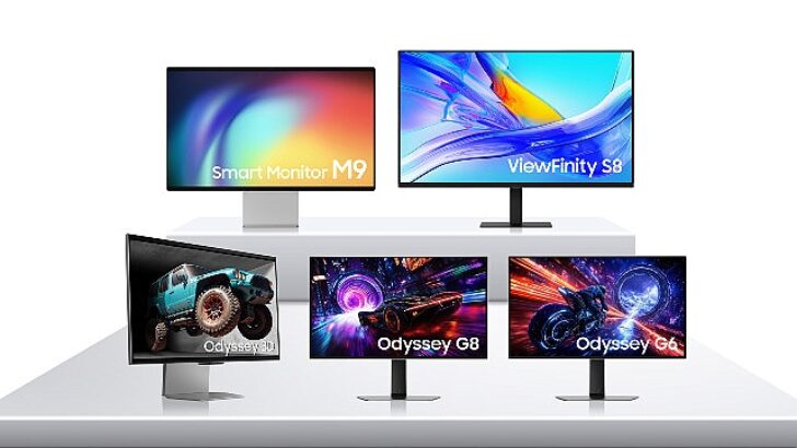 Samsung’un yapay zekâ özellikli yeni monitörleri CES 2025’te sahneye çıktı