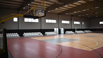 Selçuklu Belediyesi Selçuklu Fen Lisesi Kapalı Spor Salonu tamamlandı