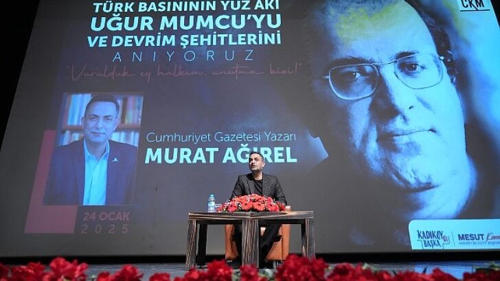 Uğur mumcu vefatının 32’nci yılında kadıköy’de anıldı