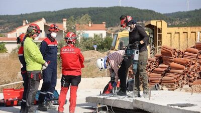 Urla Belediyesi ve AKUT’tan afetlere karşı örnek iş birliği