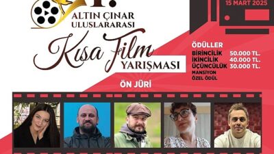 1. Altın Çınar Milletlerarası Kısa Sinema Yarışı müracaatları başladı