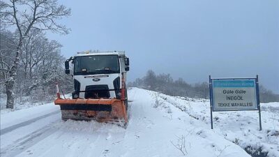 24 Saatte 925 Km Kar Temizleme Çalışması Yapıldı