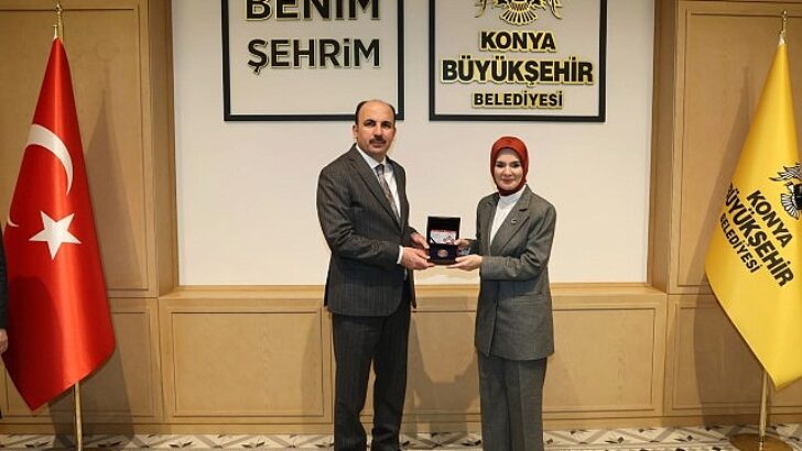 Aile ve Sosyal Hizmetler Bakanı Göktaş Başkan Altay’ı Ziyaret Etti