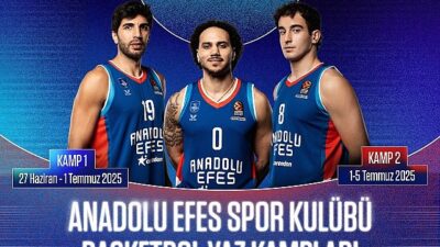 Anadolu Efes Spor Kulübü Basketbol Yaz Kampları’nın 2025 Yılı Kayıtları Başladı