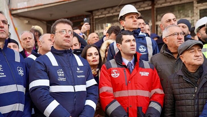 Avcılar’da Ekrem İmamoğlu’nun Katılımıyla Riskli Bina Yıkımı Yapıldı