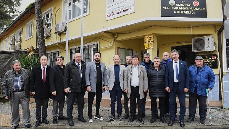 Bahçeşehir öğretmen ve öğrencilerden Başkan Topaloğlu’na ziyaret