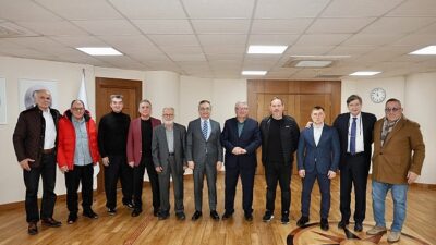 Baraçlı, Kocaeli’nin efsane spor adamlarını ağırladı
