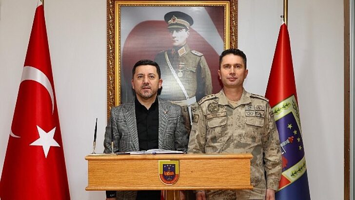 Başkan Arı’dan JAKEM Komutanı Uysal’a Ziyaret