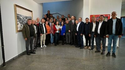 Başkan Çerçioğlu’na Zincirci ve Germencikli Muhtarlardan Ziyaret