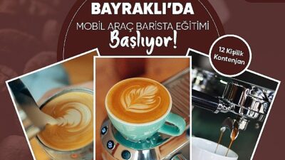 Bayraklı Belediyesinden ücretsiz ‘barista’ kursu
