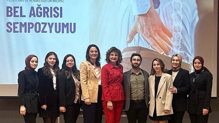 Bel Ağrısı Sempozyumu’nda ispata dayalı yaklaşımın ehemmiyeti vurgulandı