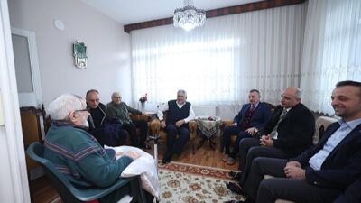 Büyükakın’dan, ulusal güreşçiye vefa ziyareti