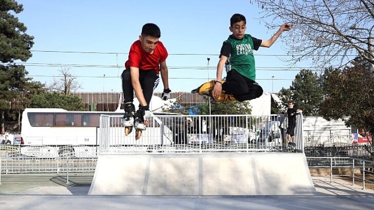 Büyükşehir adrenalin tutkunlarını unutmuyor; Bir skate park da Darıca’ya