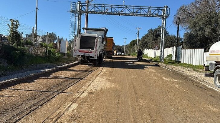 Büyükşehir’den Bodrum’a 28 Milyonluk Yol Yatırımı
