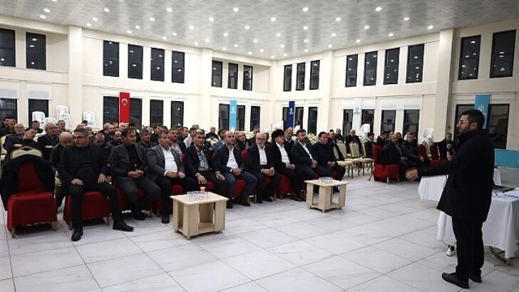 Büyükşehir’den çiftçilere bilgilendirme toplantısı