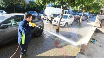 Efes Selçuk sokaklarında paklık harekâtı