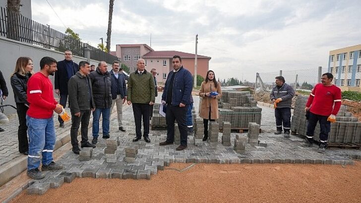 Gaziemir’in yollarında ağır çalışma