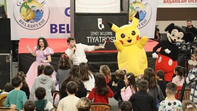 Geyve’de Yarıyıl Şenliğinde Çocuklar Doyasıya Eğlendi