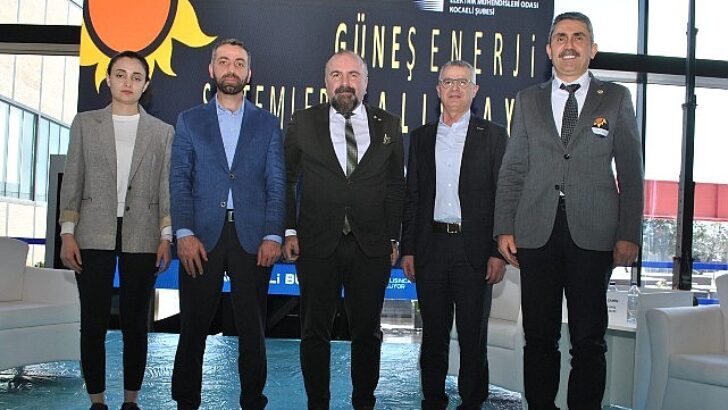Güneş gücünün yol haritası Kocaeli’de konuşuldu